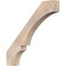 Ekena Millwork 5 1/2"W x 42"D x 42"H Balboa Smooth Knee Brace, Douglas Fir BRC06X42X42BOA00SDF - alternate 1
